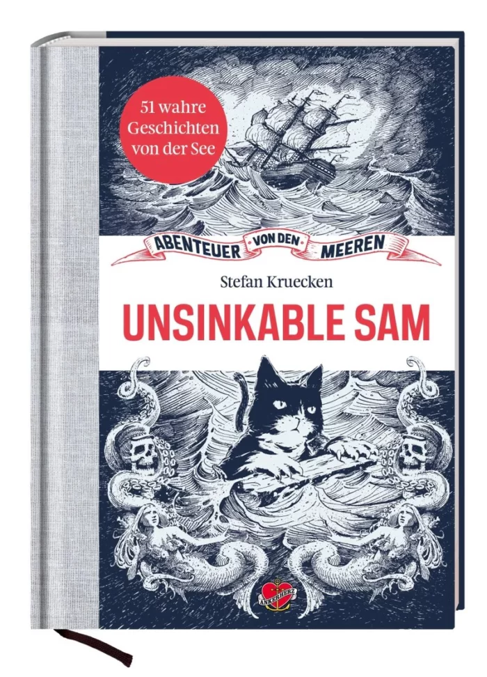 Das neue Buch Unsinkable Sam.